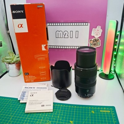 Sony Objektiv 70 300 mm f/4,5 5,6 G Series AF SSM ED Alpha A Mount SAL70300G. bmay