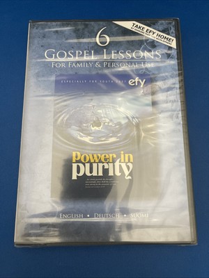 NEW Power in Purity DVD 2007 - 6 Gospel Lessons for Family Youth Personal Use