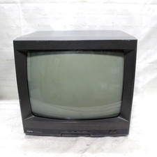 Sanyo VM 5516 Vintage B W CRT Video Retro Gaming Game Monitor Made in 1997 16''