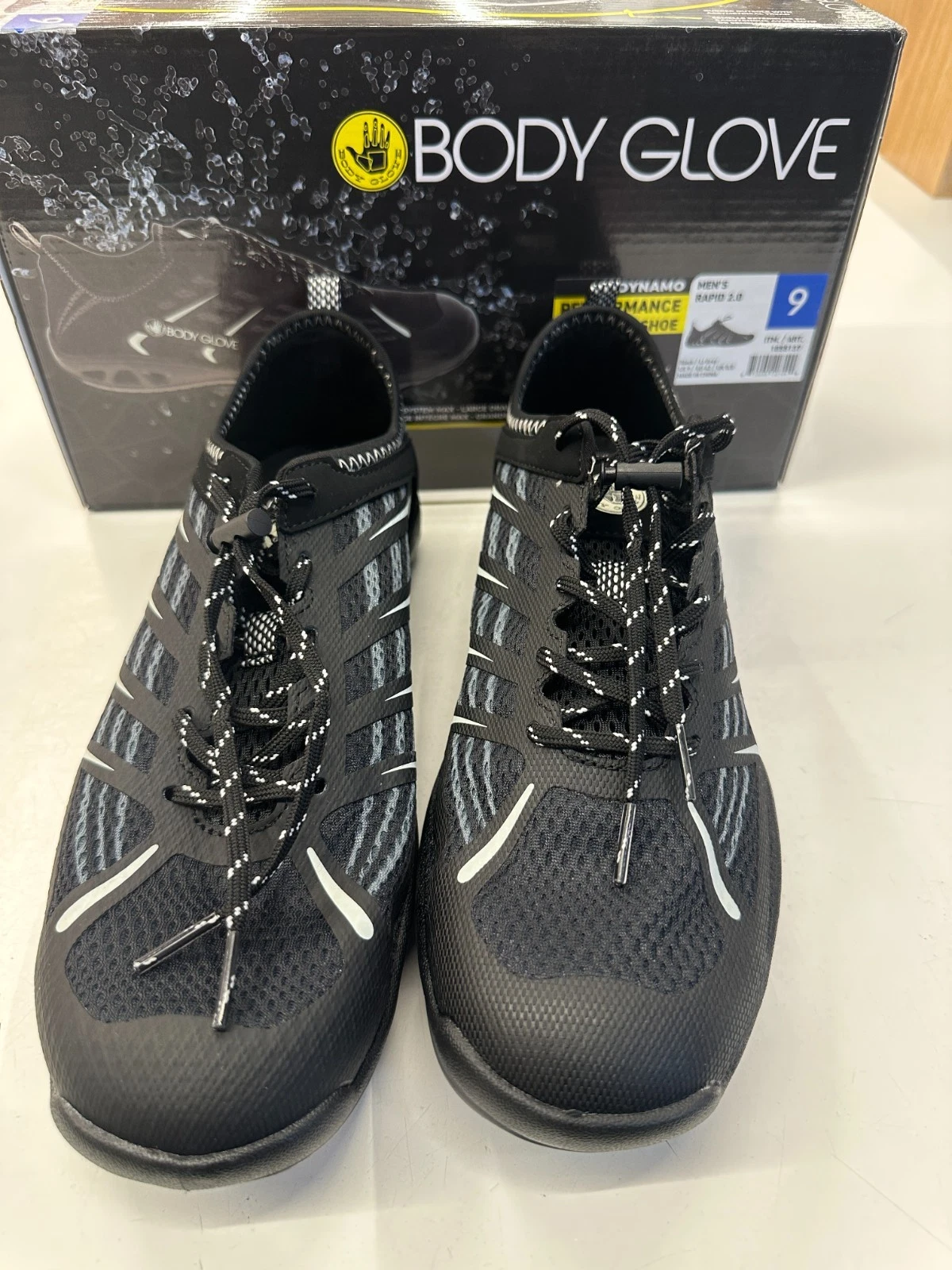 Body Glove Rapid 2.0 Mens Ultimate Hybrid Athletic Shoes Black