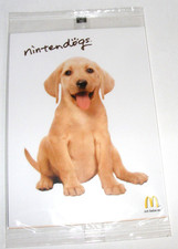 Nintendogs Mc Donalds Nintendo Happy Meal, Welpe Hund Postkarte OVP verschwei&szlig;t