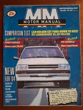 Motor Manual magazine, Winter Special 1984