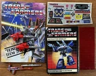 VTG BLUESTREAK Unused Decal Missiles Launchers Gun Instructions G1 Transformers