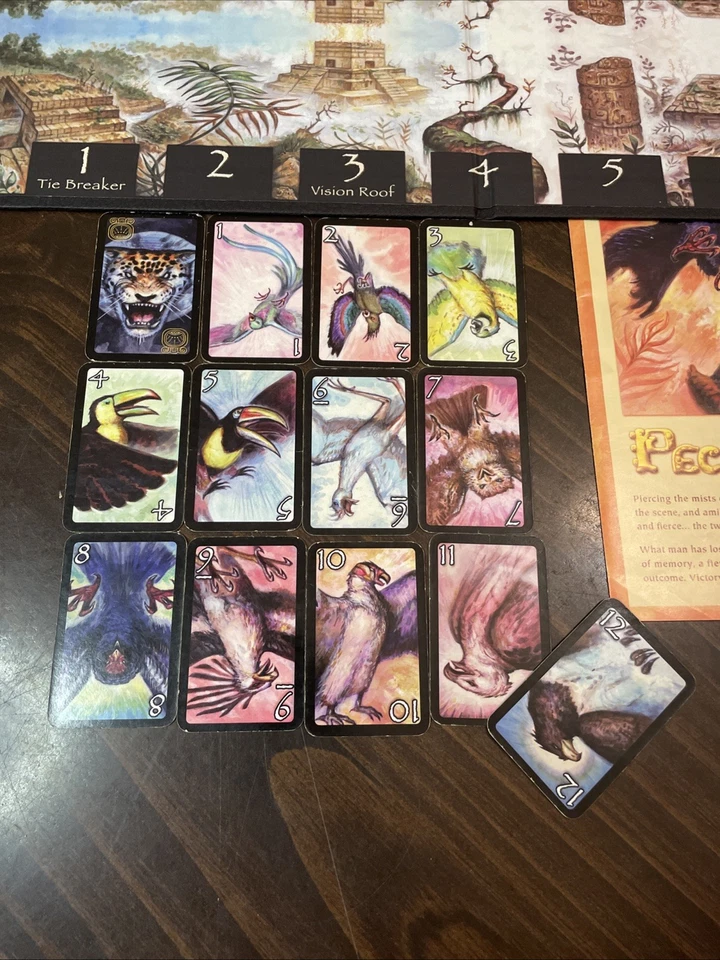 PECKING ORDER BOARD GAME, IMMORTAL EYES by RICHARD GARFIELD, CLAW YOUR WAY 2006 - Image 2 of 4