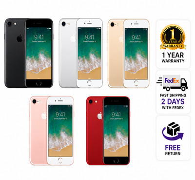 Apple iPhone 7 Unlocked 32GB 128GB 256GB ATT Tmobile EXCELLENT - 1