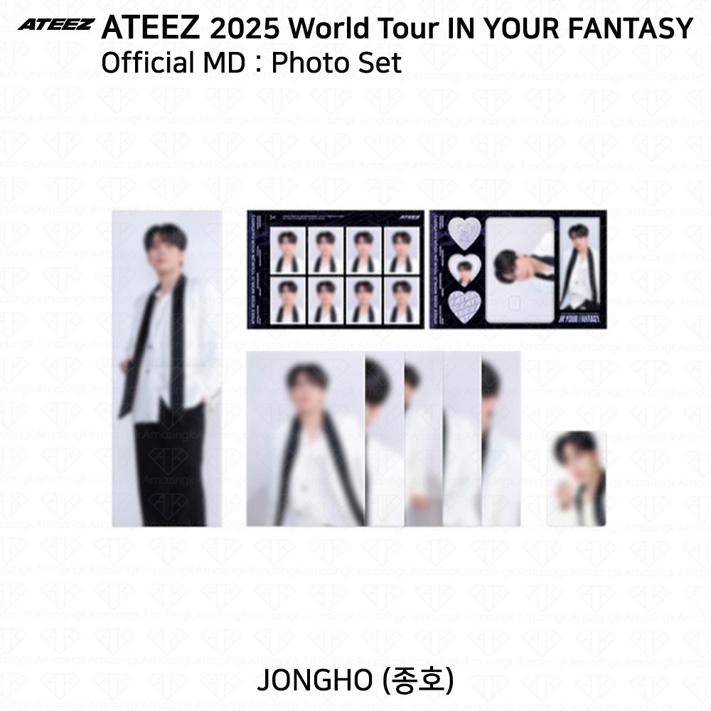 ATEEZ IN YOUR FANTASY セイラー トレカ フォト セット Ateez in Your Fantasy Concept Photocards Ver 2 Sets