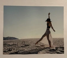 SANNI MCCANDLESS HONNOLD SIGNED 8x10 PHOTO AUTOGRAPHED ROCK CLIMBER RARE COA