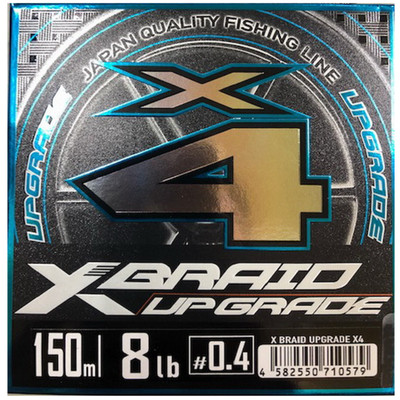 New YGK X-BRAID UPGRADE X4 PE Line 0.4 8LB 150M Fishing Line free Shipping