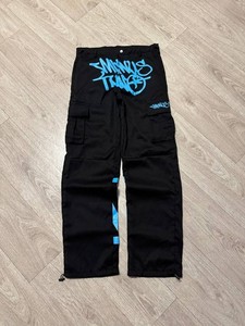 パンツ minus two MINUS TWO Cargo Pants - Black Red新 モデル