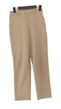 Uniqlo Women's Suit Trousers W 28 in Cream Polyester