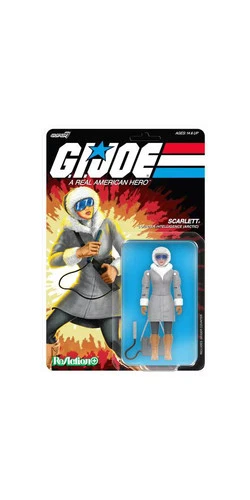 Super7 - Super7 - G.I. Joe - ReAction+ Wv6 - Arctic Scarlett