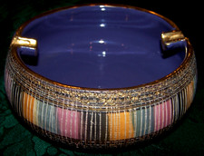 Stunning EC MCM Aldo Londi Designed Bitossi Art Pottery "Seta" Ashtray