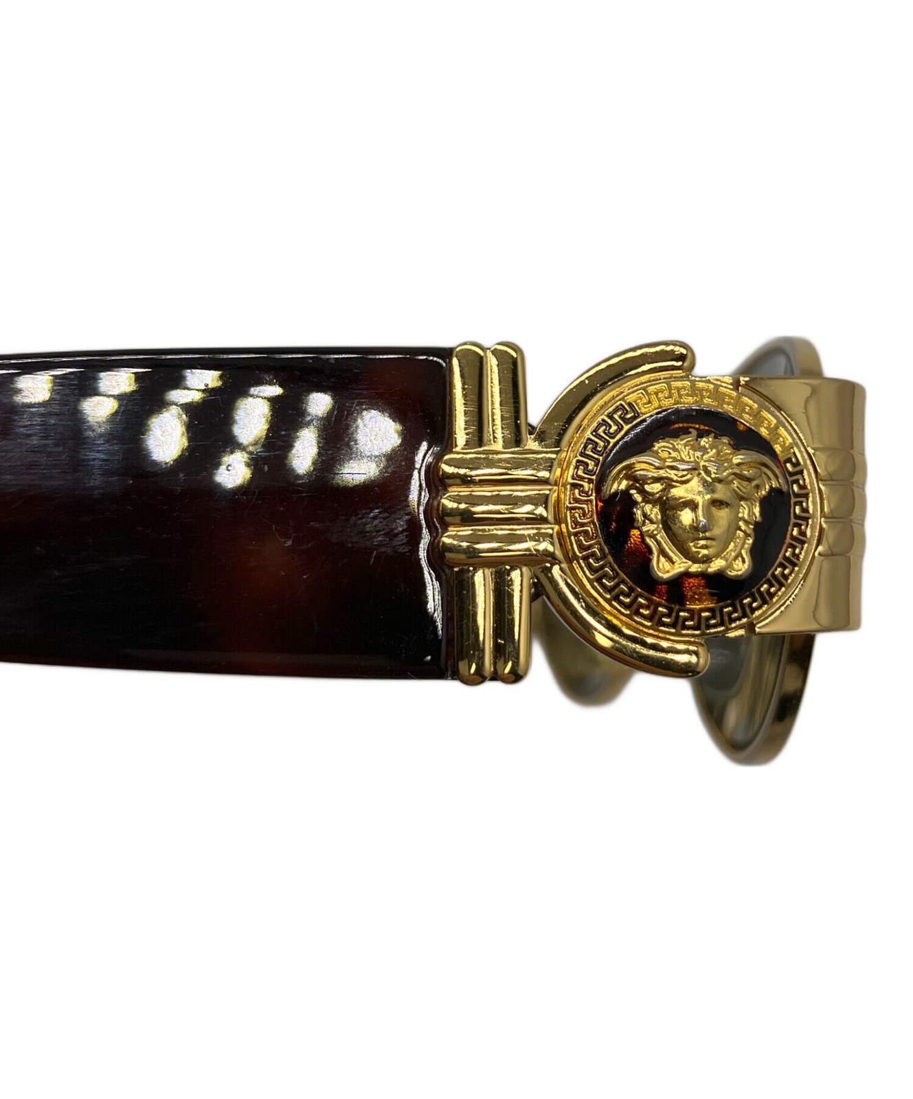 GIANNI VERSACE Vintage Sunglasses S72 Brown Gold Men's Used Fashion Accessory 5 thumbnail 12