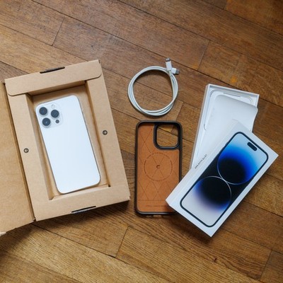 iPhone 14 Pro Max 256GB Silber OVP ohne Simlock Guter Zustand Volle Funktion