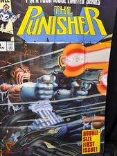 The Punisher #1 Homage MARVEL COMICS Promo Po...