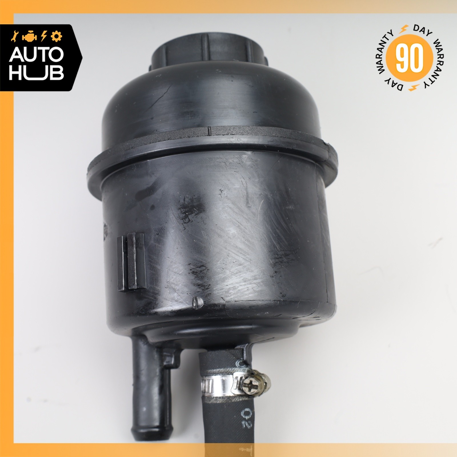 Maserati M138 4200 Coupe Power Steering Pump Oil Reservoir Tank w/ Pipe OEM
