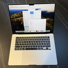 Apple MacBook Air 15.3" (256GB SSD, M2, 8GB) Laptop - Silver READ IT