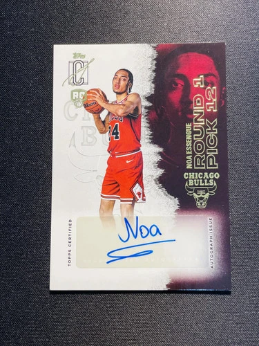 2025 Topps Signature Noa Essengue Base (RAW)