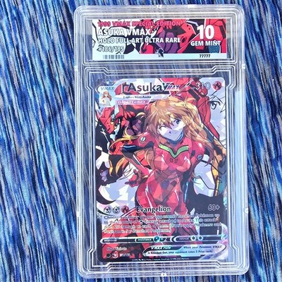 ASUKA COLLECTION CARDS 7枚セット Asuka Langly Pokemon Card W/ slab - Neon Genesis Evangelion | eBay