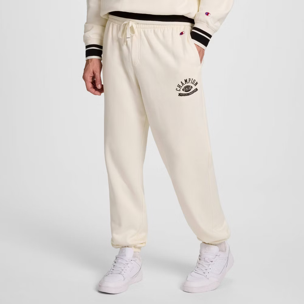 Champion Mens Sweatpants - Light Off-White S 2490₽