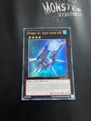YUGIOH NUMMER 101: STILLE EHRENARCHE ULTRA RARE LVAL-DE047