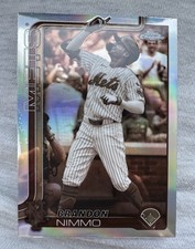 2025 Topps Chrome - Brandon Nimmo #280 Sepia Refractor