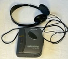 New ListingSony Walkman WM-EX122 Cassette Player w/Sony Headphones~Tested Works Perfectly!