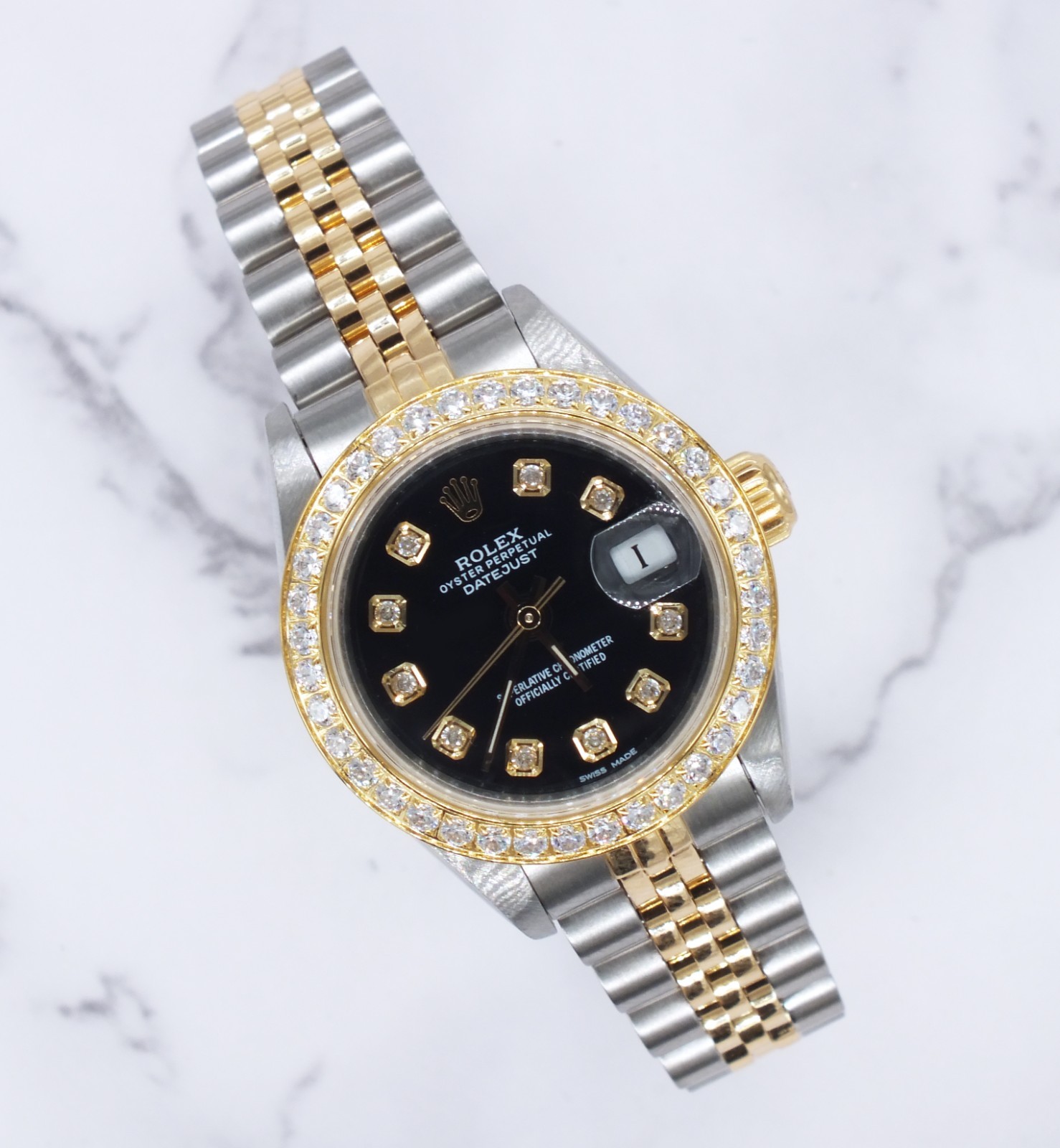 Rolex Datejust Black Bezel
