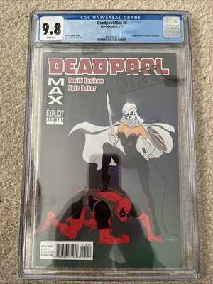 Deadpool Max #5 CGC 9.8 2011 1st Female Taskmaster Key Scarce