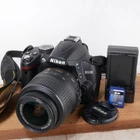 Nikon D3000 10MP DSLR Camera W 18-55mm Lens *GOOD* SHUTTER 3,853