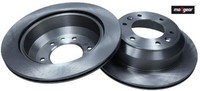 2X Bremsscheibe Maxgear 19-3190 2 Bremsscheiben Hinterachse Hinten FüR Hyundai