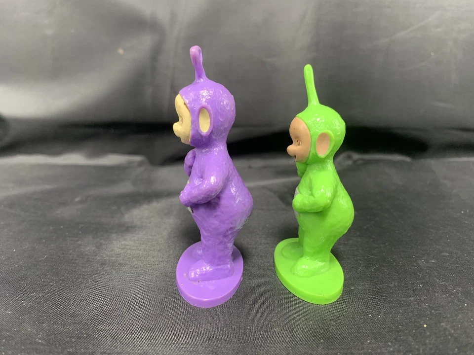 DecoPac Teletubbies PVC Cake Toppers incomplete SET OF  2 Vintage Figures 1998 - Image 2 of 4