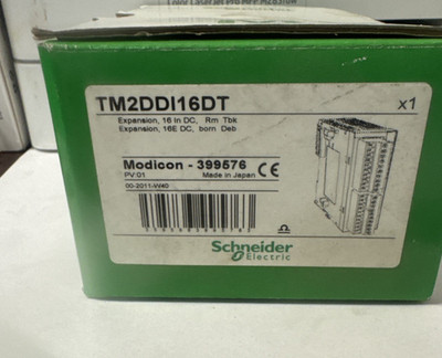 Schneider Electric Modicon TM2DDI16DT PLC Input Module   16 DC Inputs   DIN Rail