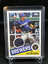 2020 Topps - 1985 Topps Baseball Relics Keston Hiura #85R-KH (MEM)