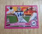 2011 Topps RYAN FITZPATRICK A Crucial Catch Breast Cancer Awareness BCA Pink #14