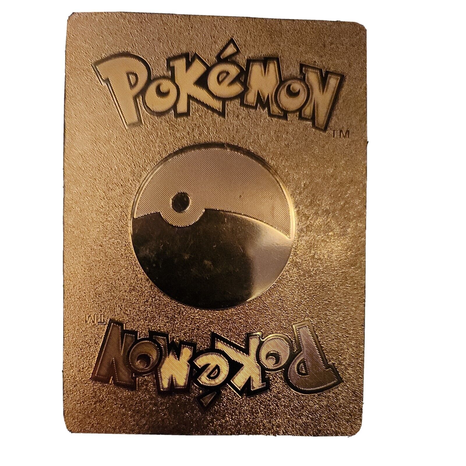 Charizard VMAX HF Shiny Gold Metal Card