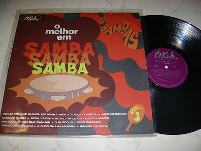 O MELHOR EM SAMBA Brasil Label 1970 OKEH!!!!!!