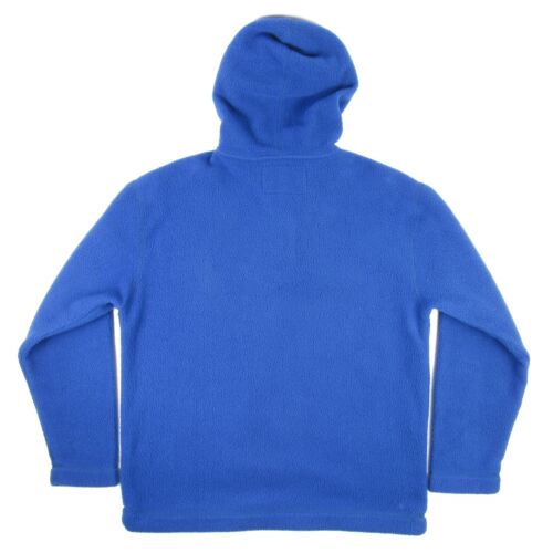Vintage Polo Sport Ralph Lauren Herren M Hoch Hoch Hochflor Fleece Hoodie 1/2 Zip Snap - Bild 8 von 13