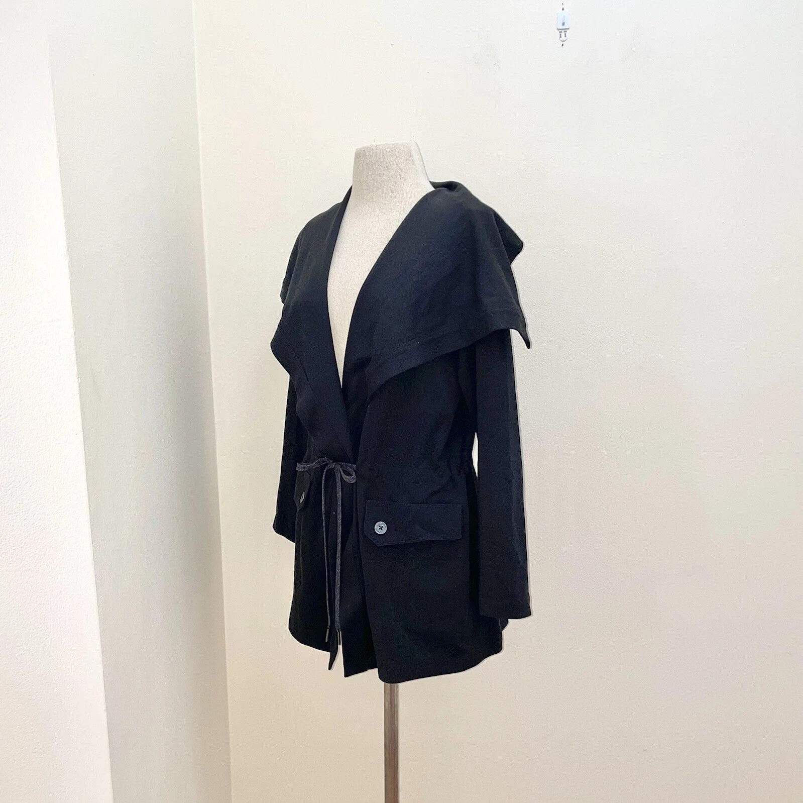 lole draped cinched barbara jacket