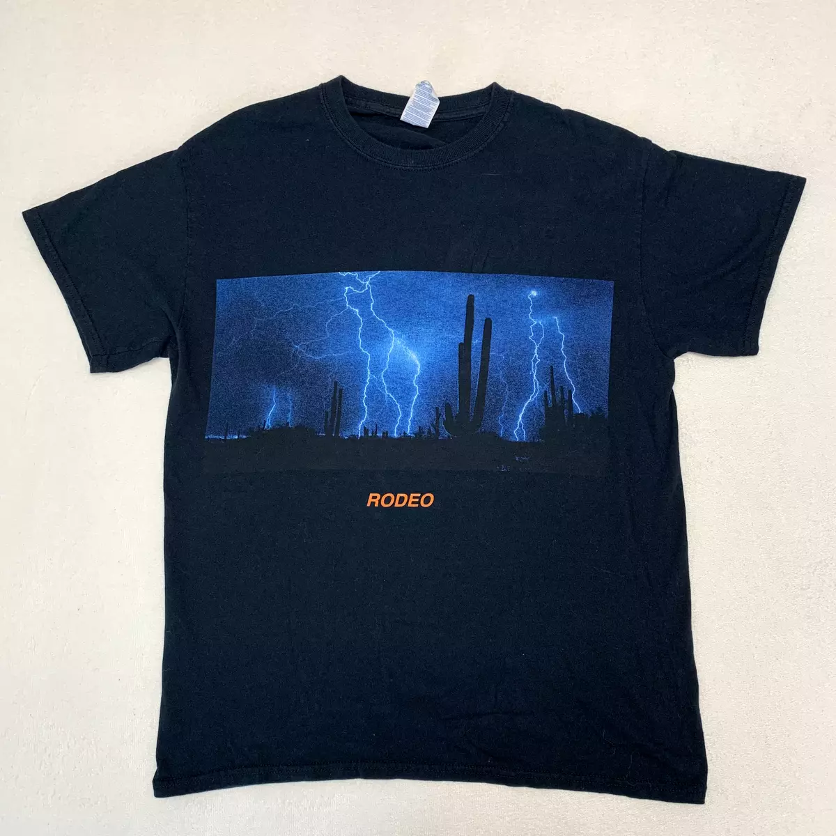 Travis Scott Rodeo Tour Lightning Tee (size M)