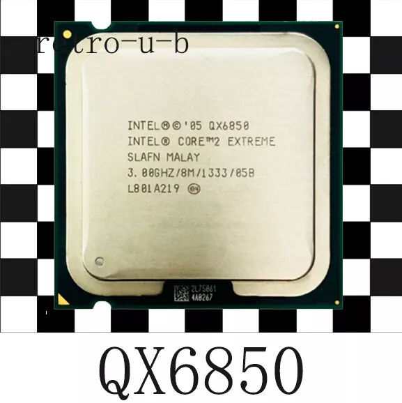 Core 2 Extreme　QX6850　LGA775　SLAFN