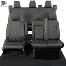 Ford Transit Custom Dciv (2013-2023) Leatherette Seat Covers 6 Seats 237 540