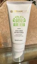 Arganicare Aloe Vera Facial Cleanser With Build-In Brush 150ml (5.07 fl oz)