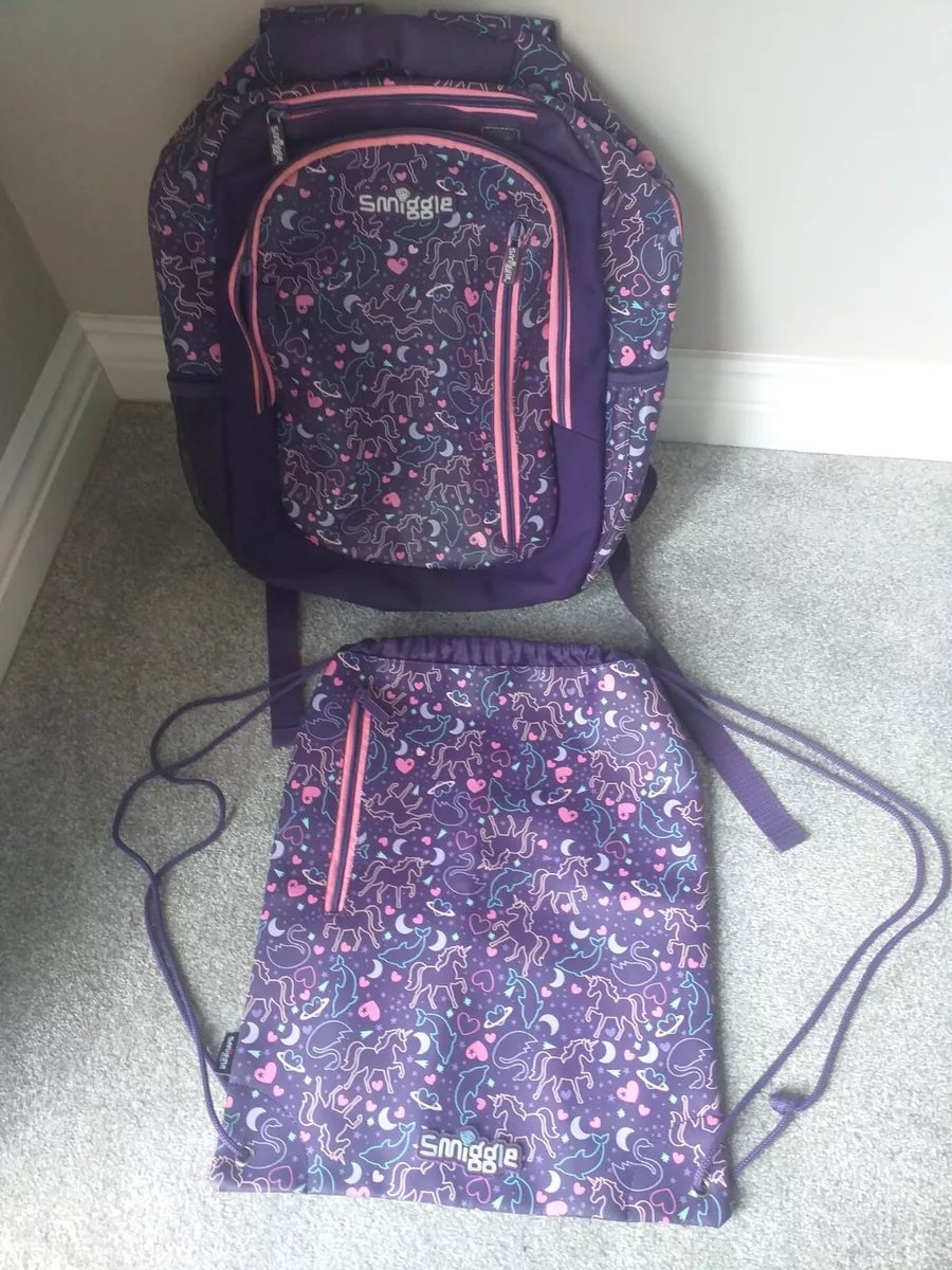 Smiggle Backpack Unicorn Girls Women School Backpack Original New Design  High