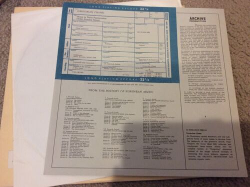 Archive Production Gregorian Chant Missa in Festo Nuns Choir Vinyl Record - Picture 4 of 7