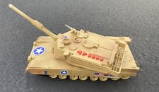 Vintage 1993 Toy State Industrial US Army Tank w/Sounds Lights  Movement-Tested