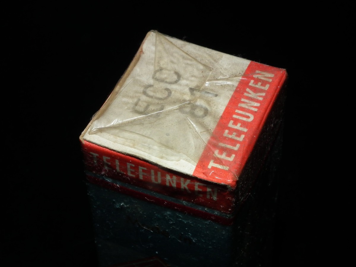 ECC81 Telefunken 12AT7 NOS Sealed Original Box West Germany | eBay