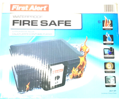 NEW First Alert Waterproof Fire Safe 2013F- Quick Free Shipping!!!!