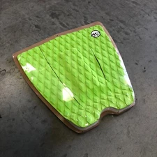 Surfboard Traction Pad - 3 Piece Diamond Green M21 | Skimboard | Shortboard
