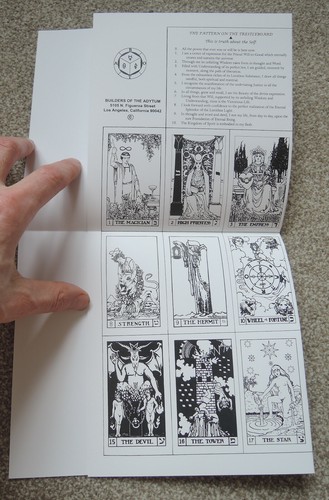 B.O.T.A. (BOTA) Builders of the Adytum - 22 Majors Tarot Poster / Tableau - Neu - Bild 4 von 5